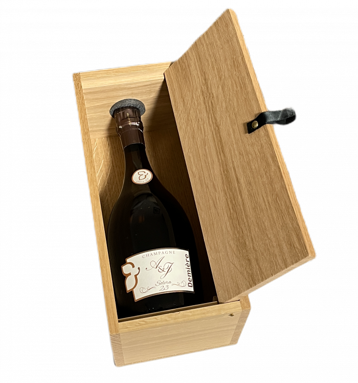 Champagne Demière - Soléra 23 (inkl. Geschenkbox Holz)