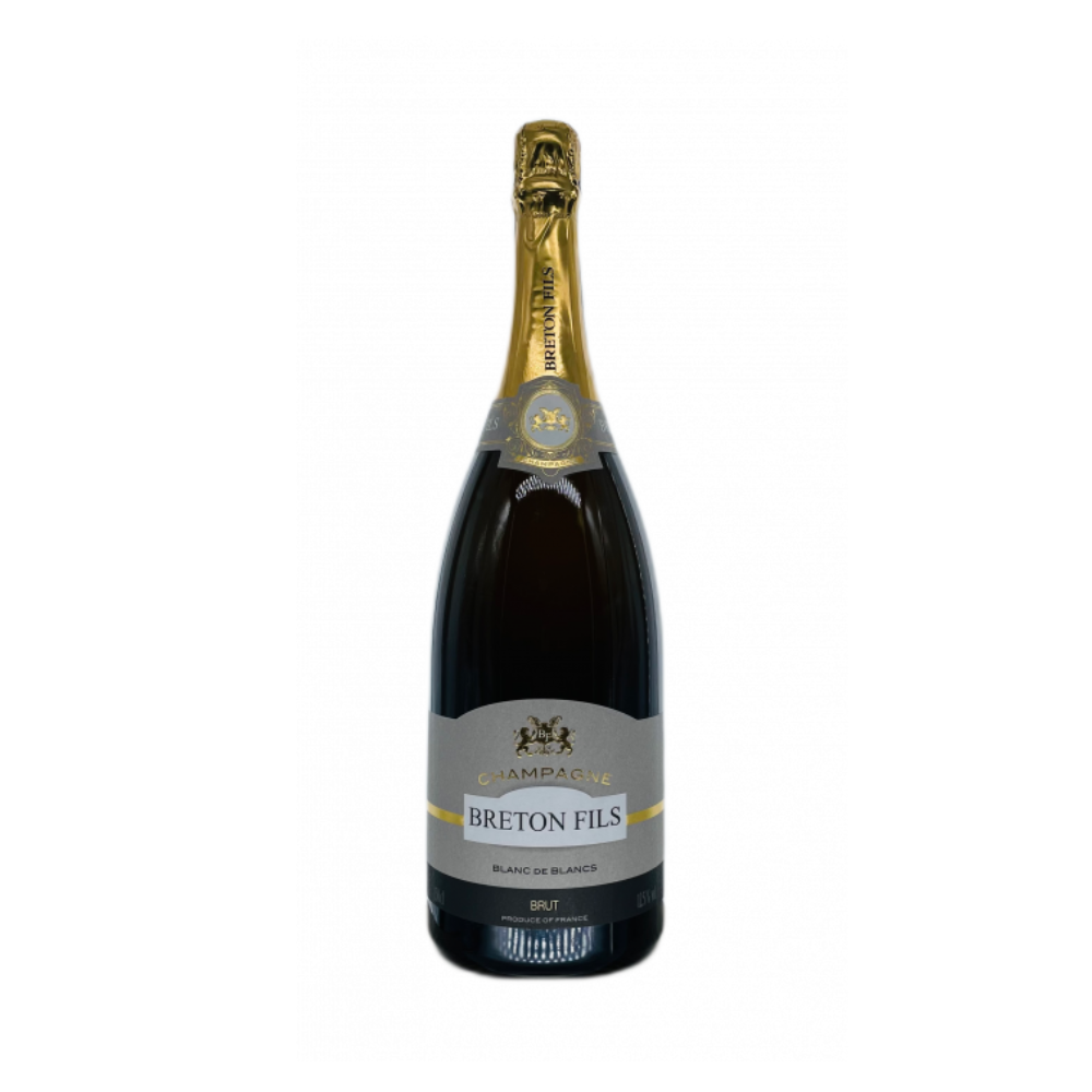 Champagne Breton Fils - Blanc de Blancs Magnum