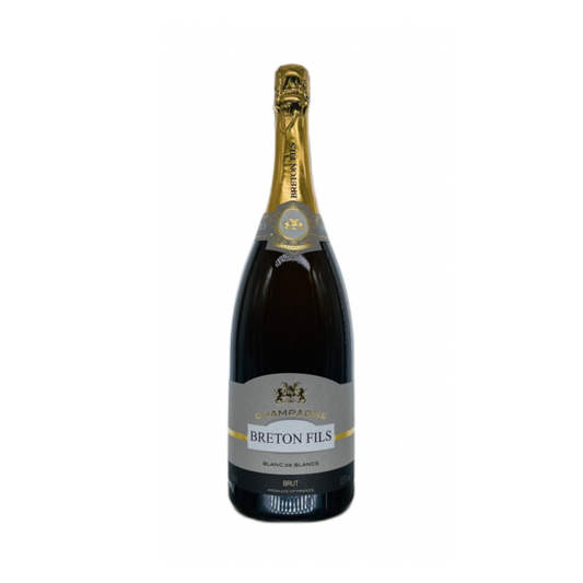 Champagne Breton Fils - Blanc de Blancs Magnum